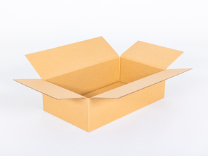 Karton klapowy 500x300x150mm 3W B 380g/m2 Szary Komplet 20 szt.